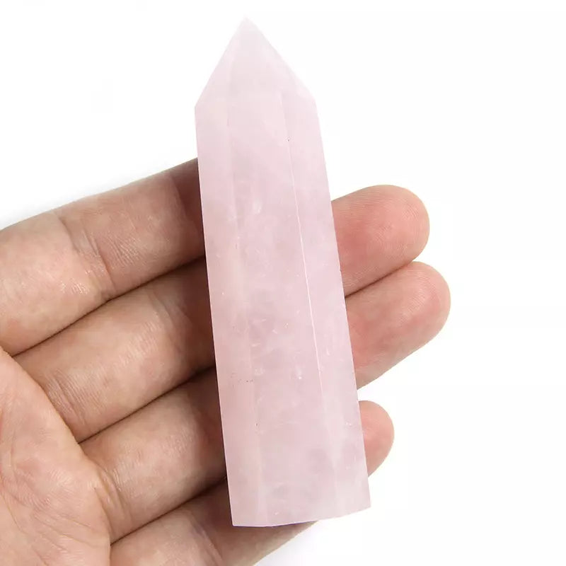 Rose Quartz Mini Tower Crystal