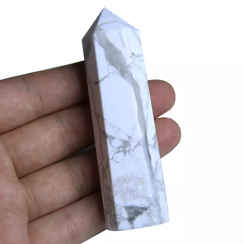 White Turquoise Mini Tower Crystal