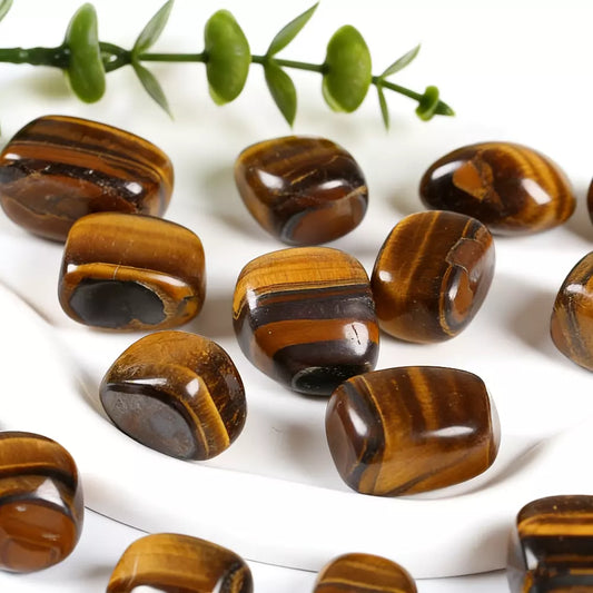 Tiger's Eye Tumbled