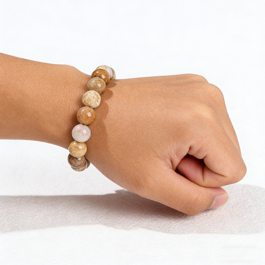 Chrysanthemum Stone Bracelet