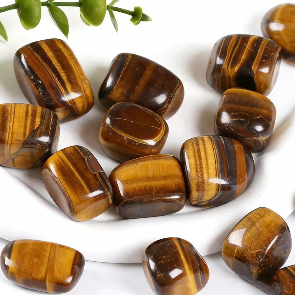 Tiger's Eye Tumbled