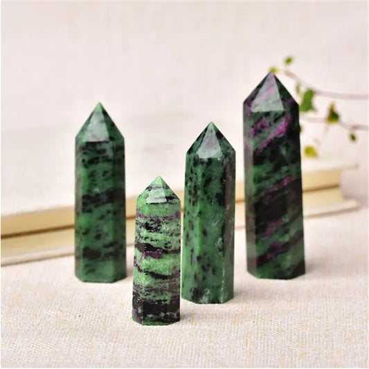 Green Epidote Mini Tower Crystal
