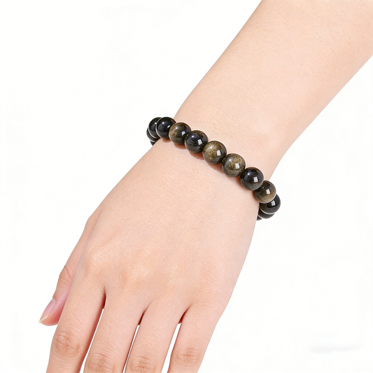 Golden Obsidian Bracelet