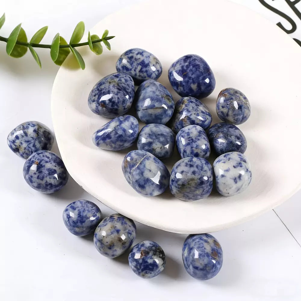 Blue Spot Stone Tumbled