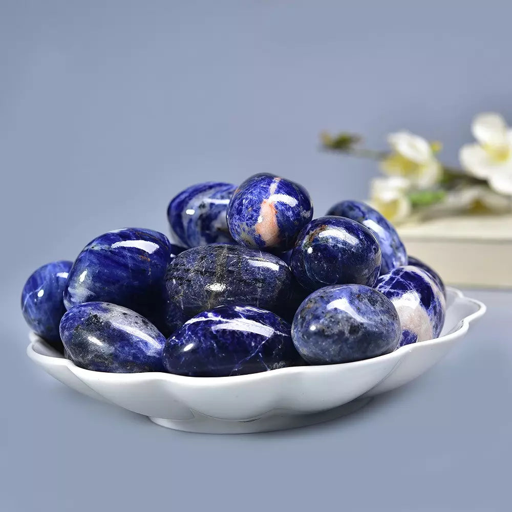 Blue Vein Stone Tumbled