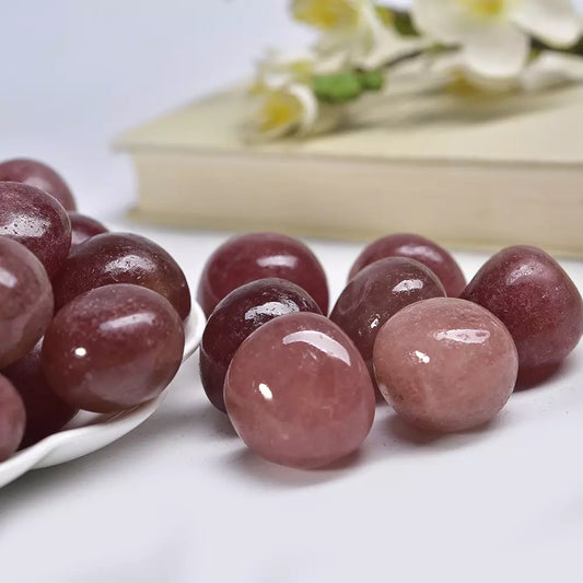 Strawberry Quartz Tumbled