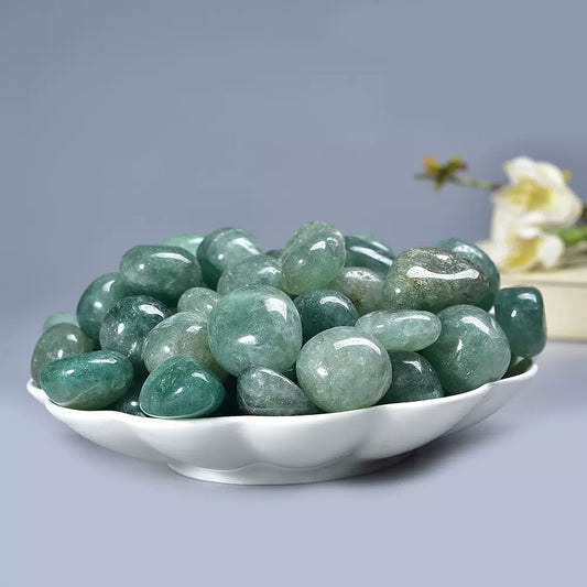 Green Strawberry Quartz Tumbled