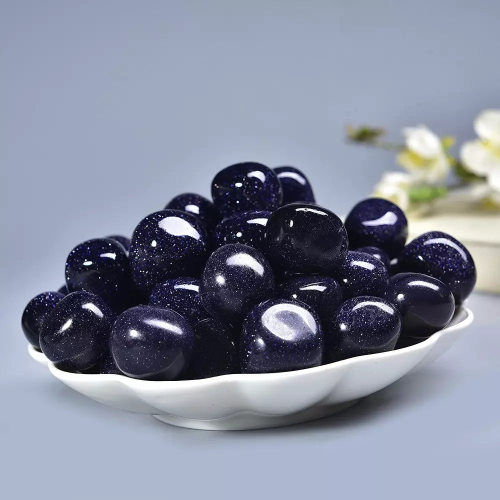 Blue Sandstone Tumbled