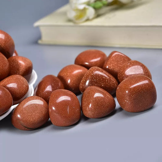 Red Goldstone Tumbled