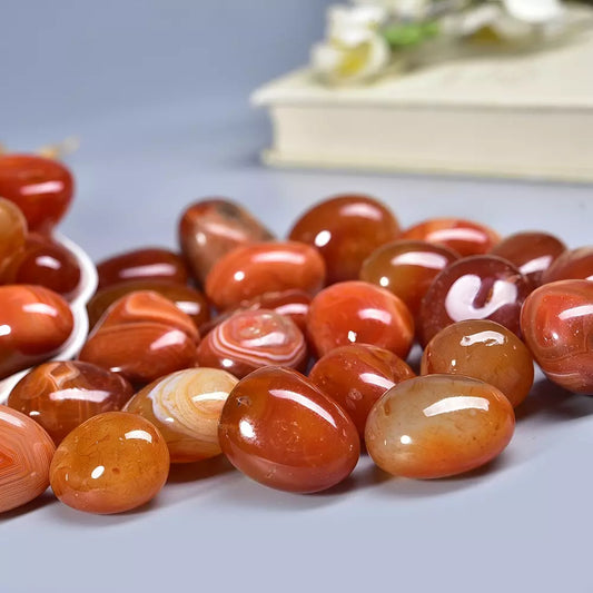 Red Agate Tumbled