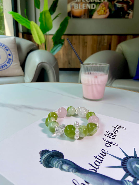 Cyan Mist Pink Amber