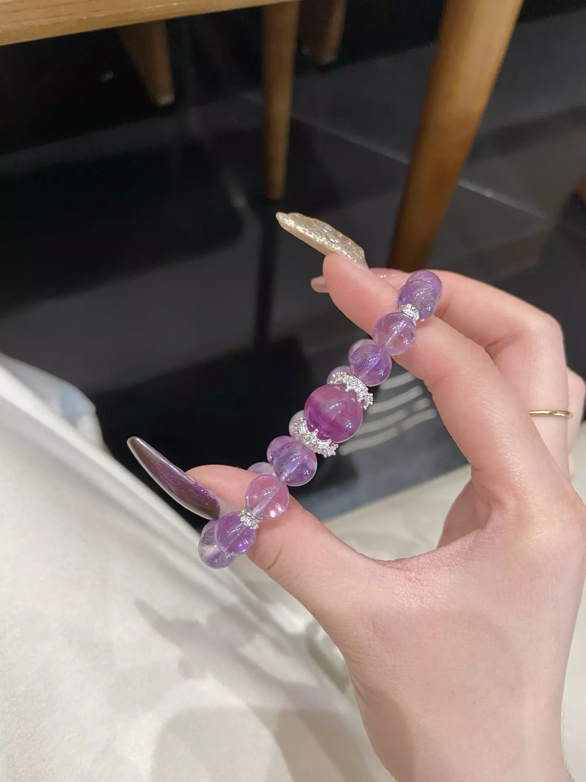 Purple Crystal Flow