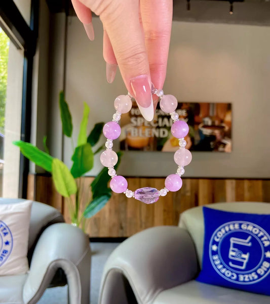 Crimson Violet Gleam Crystal