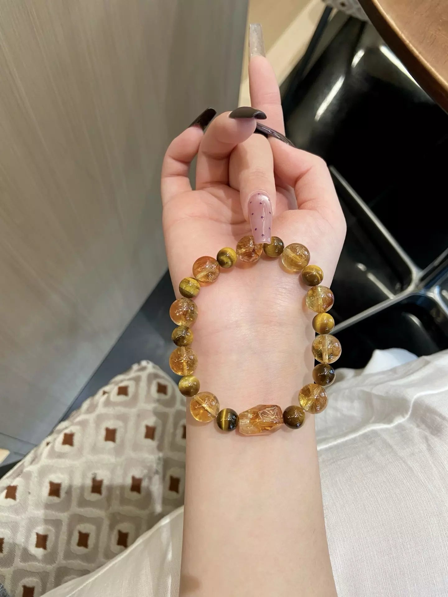 Tiger Eye Golden Tower