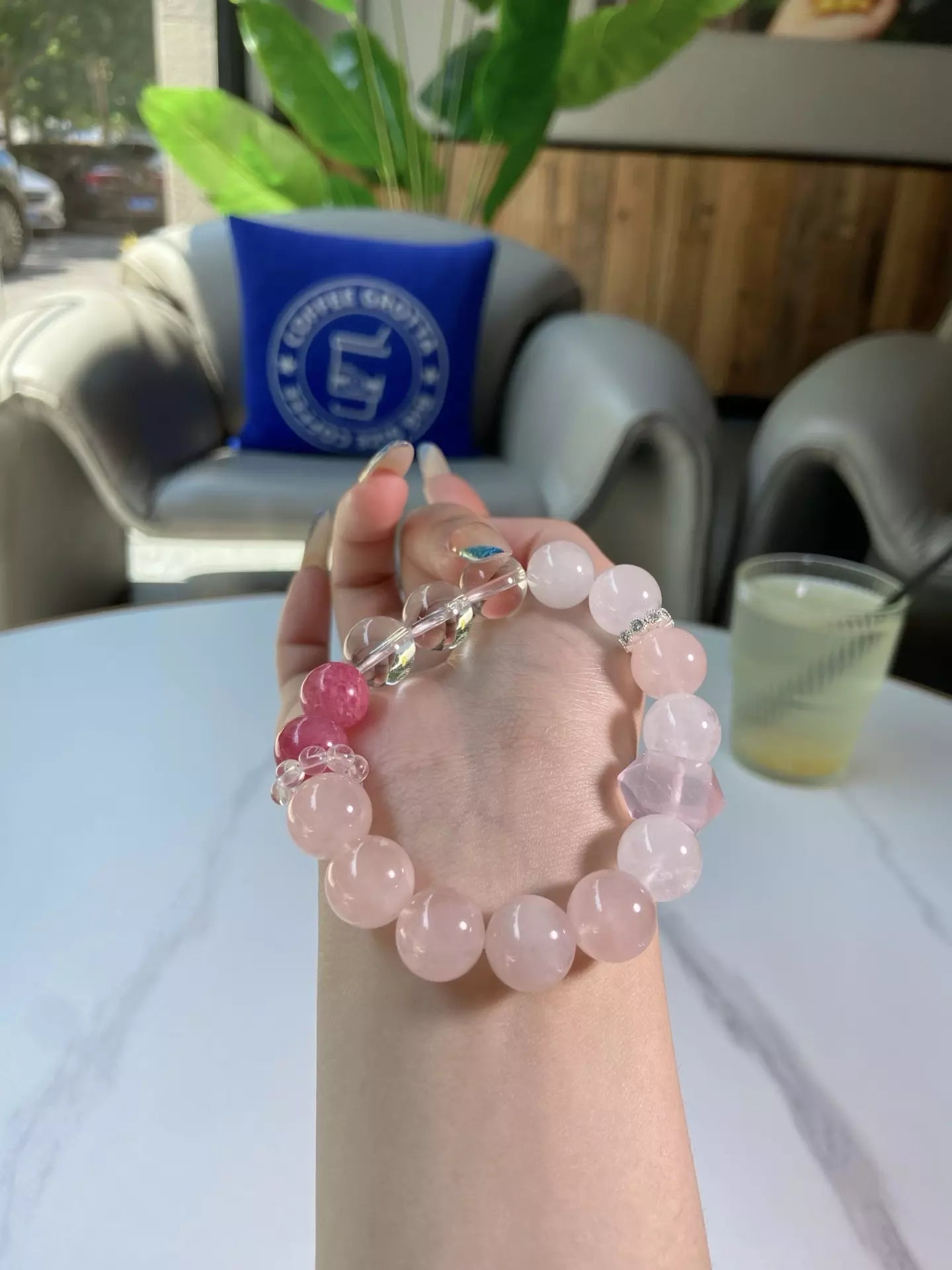 Snow Pink Mystic Crystal