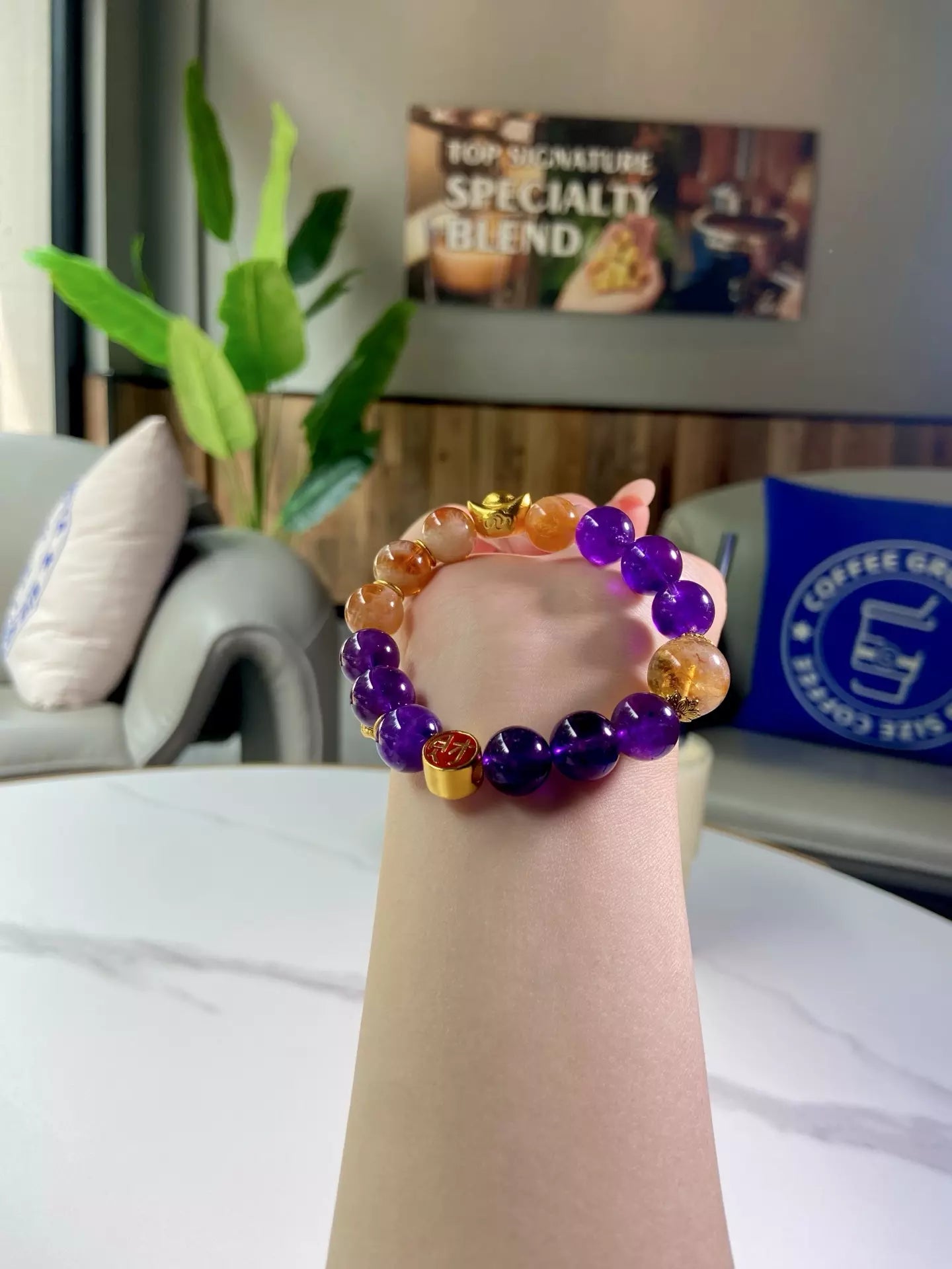 Amethyst Aureate Spire