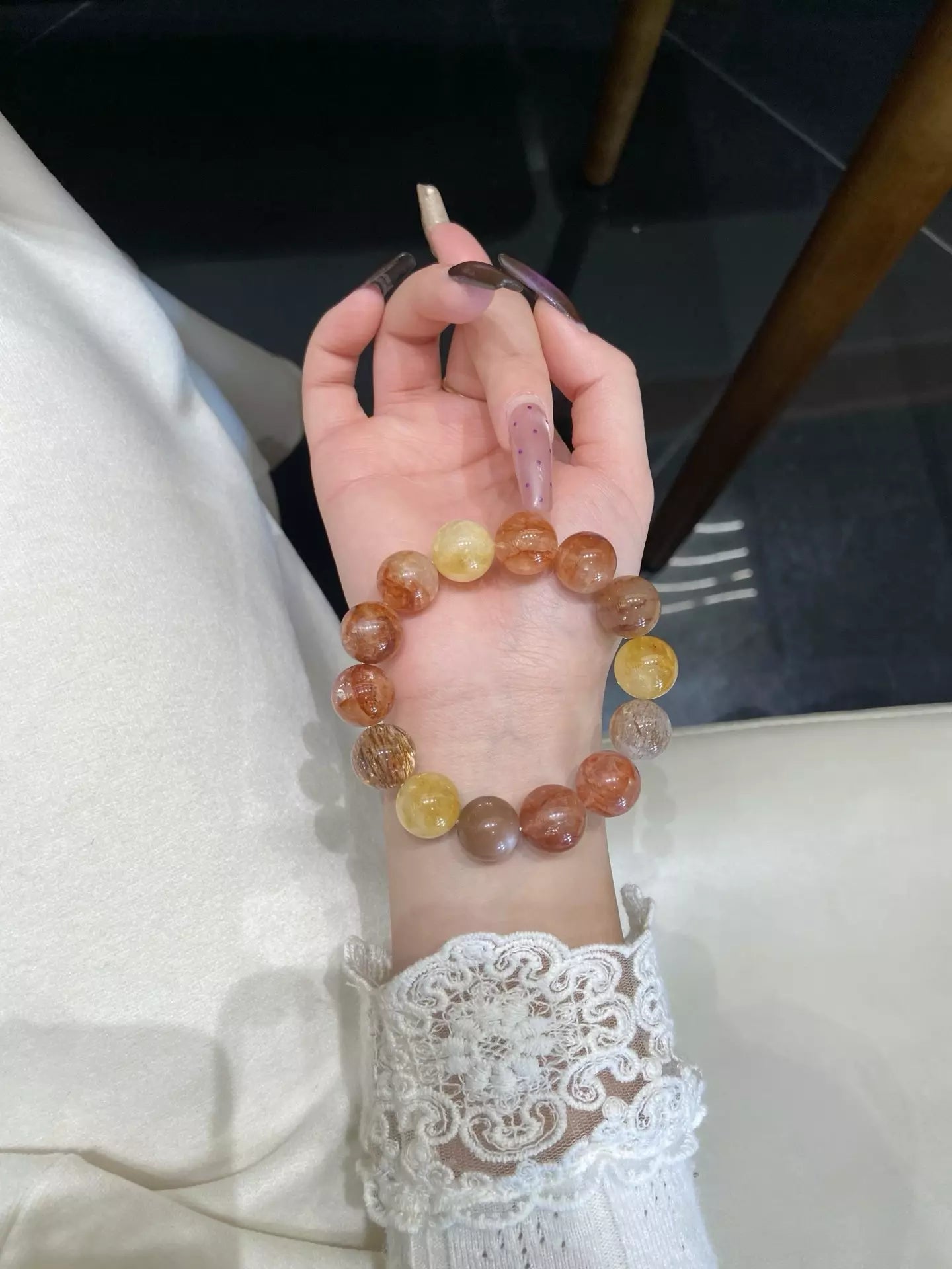 Crimson Glow Golden Radiance