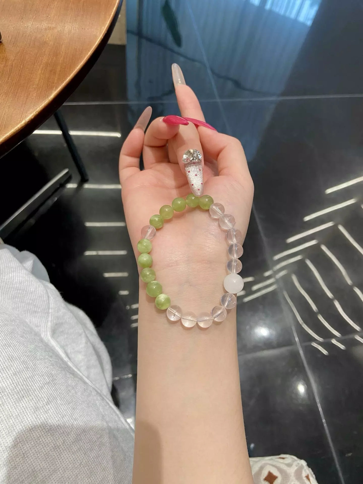 Peach Dew Green