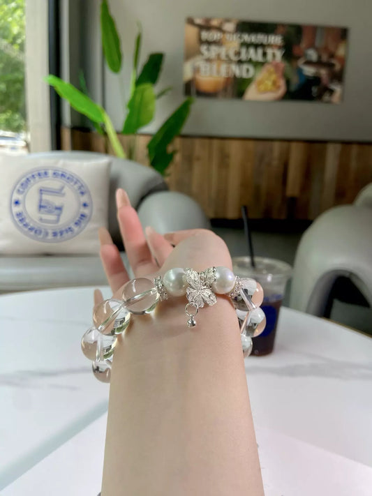 Ice Purity Clear Quartz Bracelet