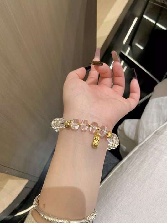 Crystal Clarity & Gold Glow