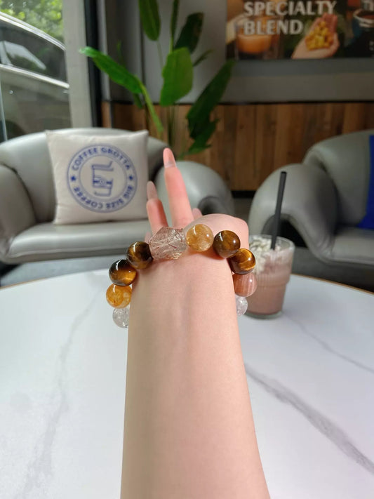 Golden Pupil Tiger Amber