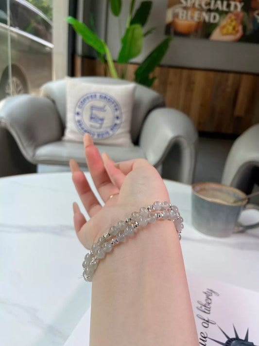 Silver Sparkle Floating Light