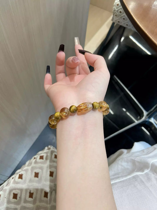 Tiger Eye Golden Tower