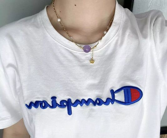 Lavender Amethyst Necklace