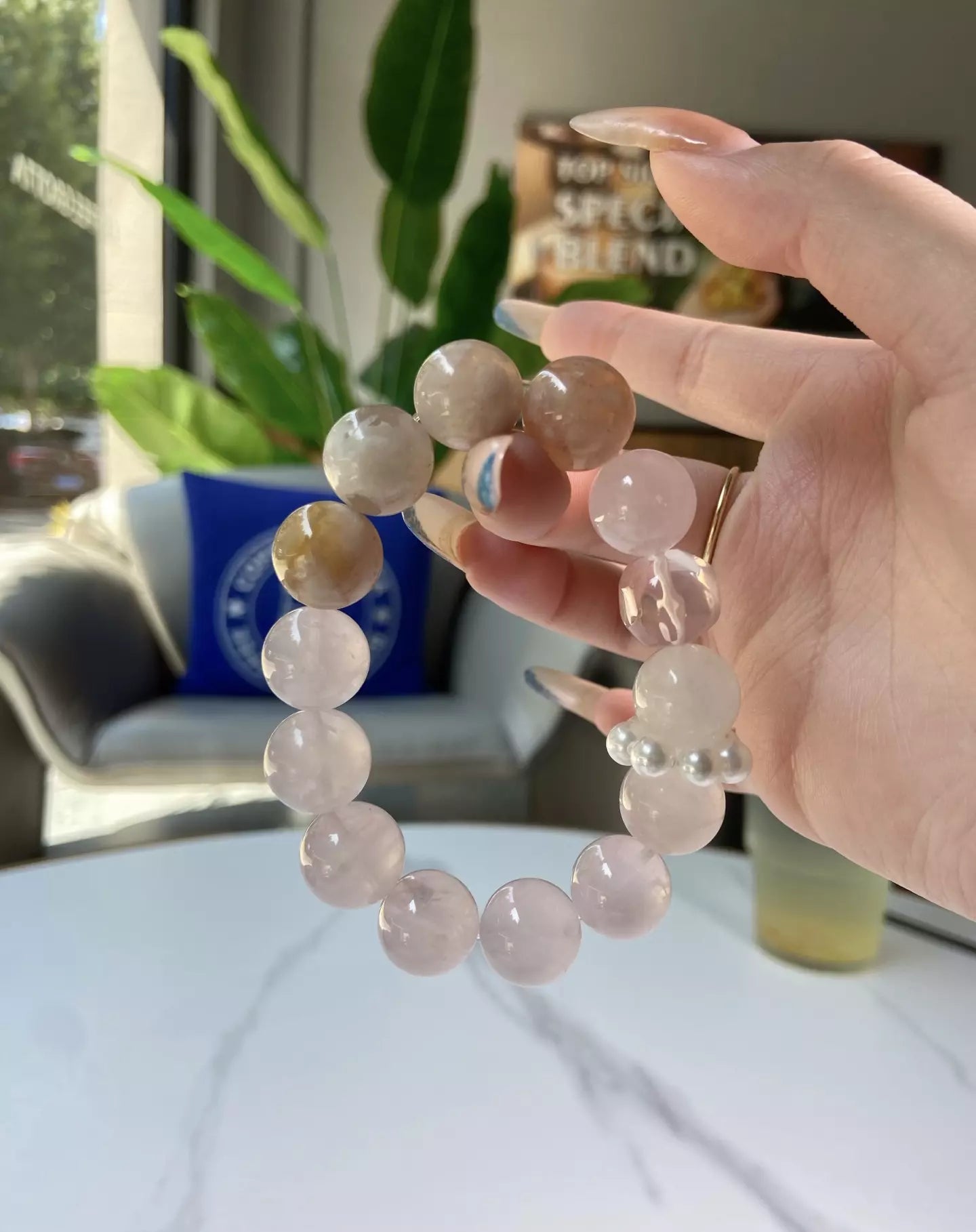 Cherry Blossom Rain Crystal