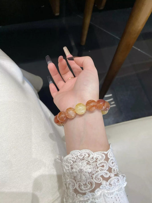 Crimson Glow Golden Radiance