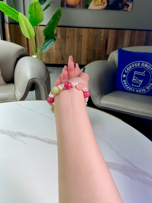 Rose Rhodonite Frost