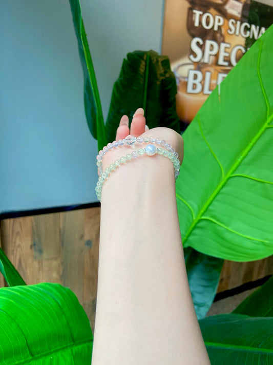 Pink Dusk & Emerald Glow