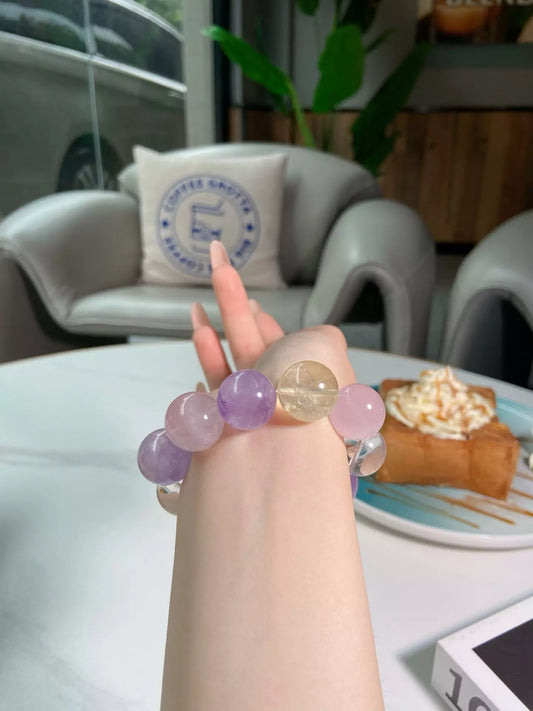 Violet Glow & Dew Drops