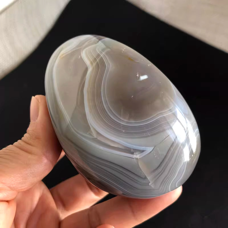 Botswana Agate: The Sunset Stone for Emotional Stability and Inner Strength