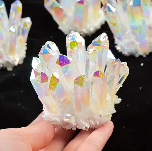 Angel Aura Quartz: The Ultimate Guide to the High-Vibe Rainbow Gemstone for Spiritual Connection