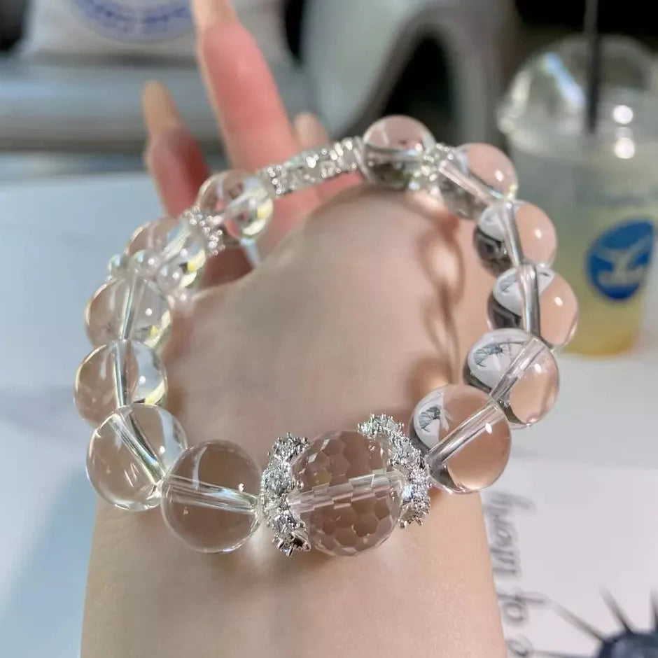 White & Hyaline Bracelet