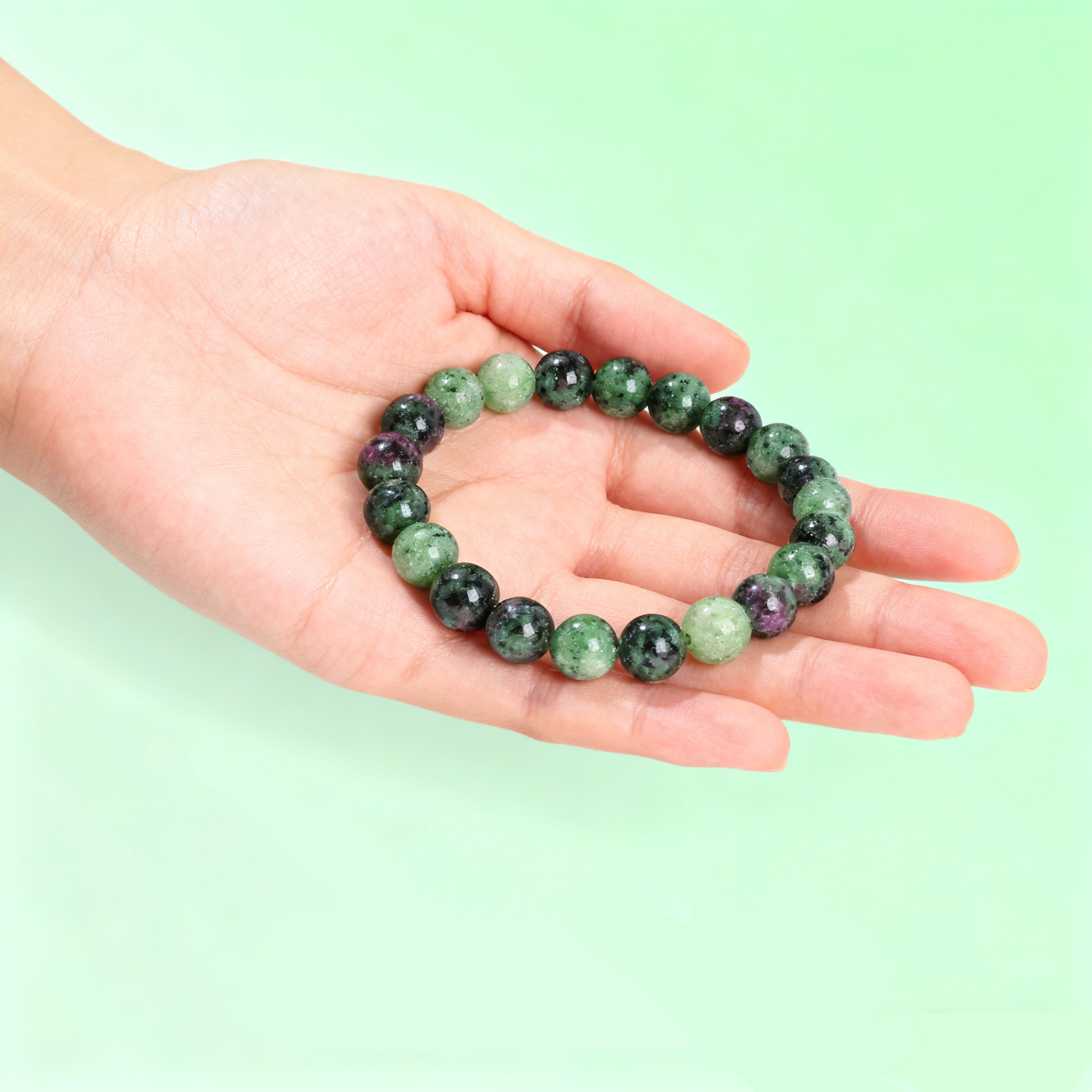 Ruby Zoisite Bracelet