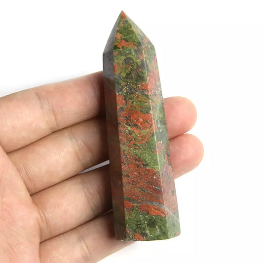 Unakite Mini Tower Crystal