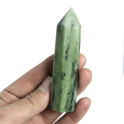 Green Epidote Mini Tower Crystal
