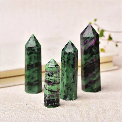 Green Epidote Mini Tower Crystal