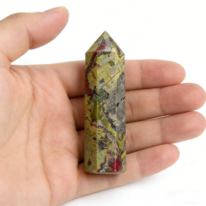 Dragon Blood Stone Mini Tower Crystal