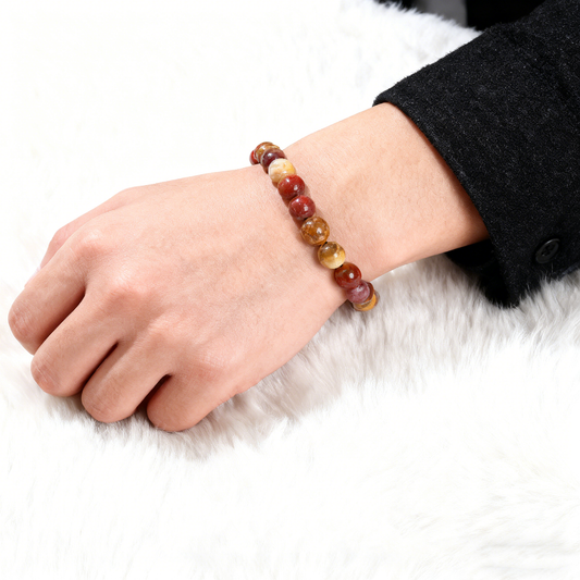 Egg Yolk Stone Bracelet