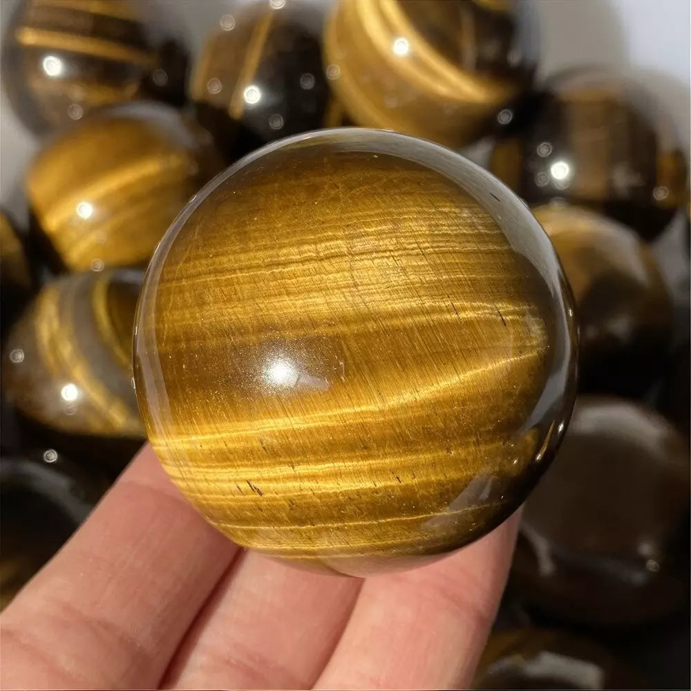 Yellow Tiger's Eye Sphere