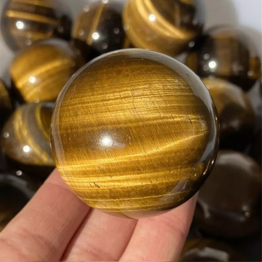 Yellow Tiger's Eye Sphere