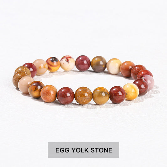 Egg Yolk Stone Bracelet