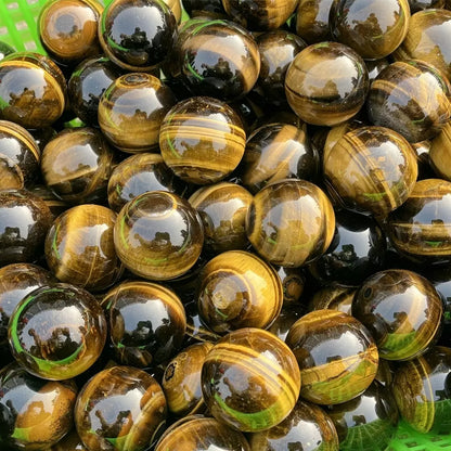 Yellow Tiger's Eye Sphere