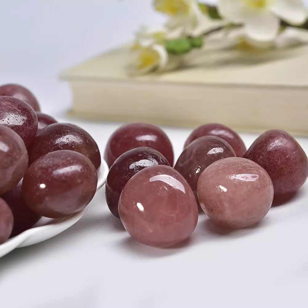 Strawberry Quartz Tumbled