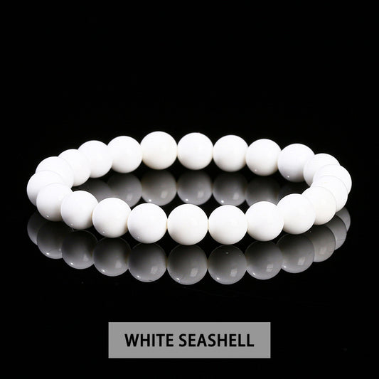 White Seashell Bracelet