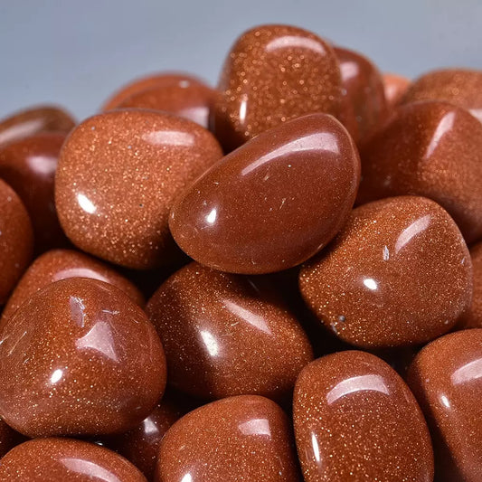 Red Goldstone Tumbled