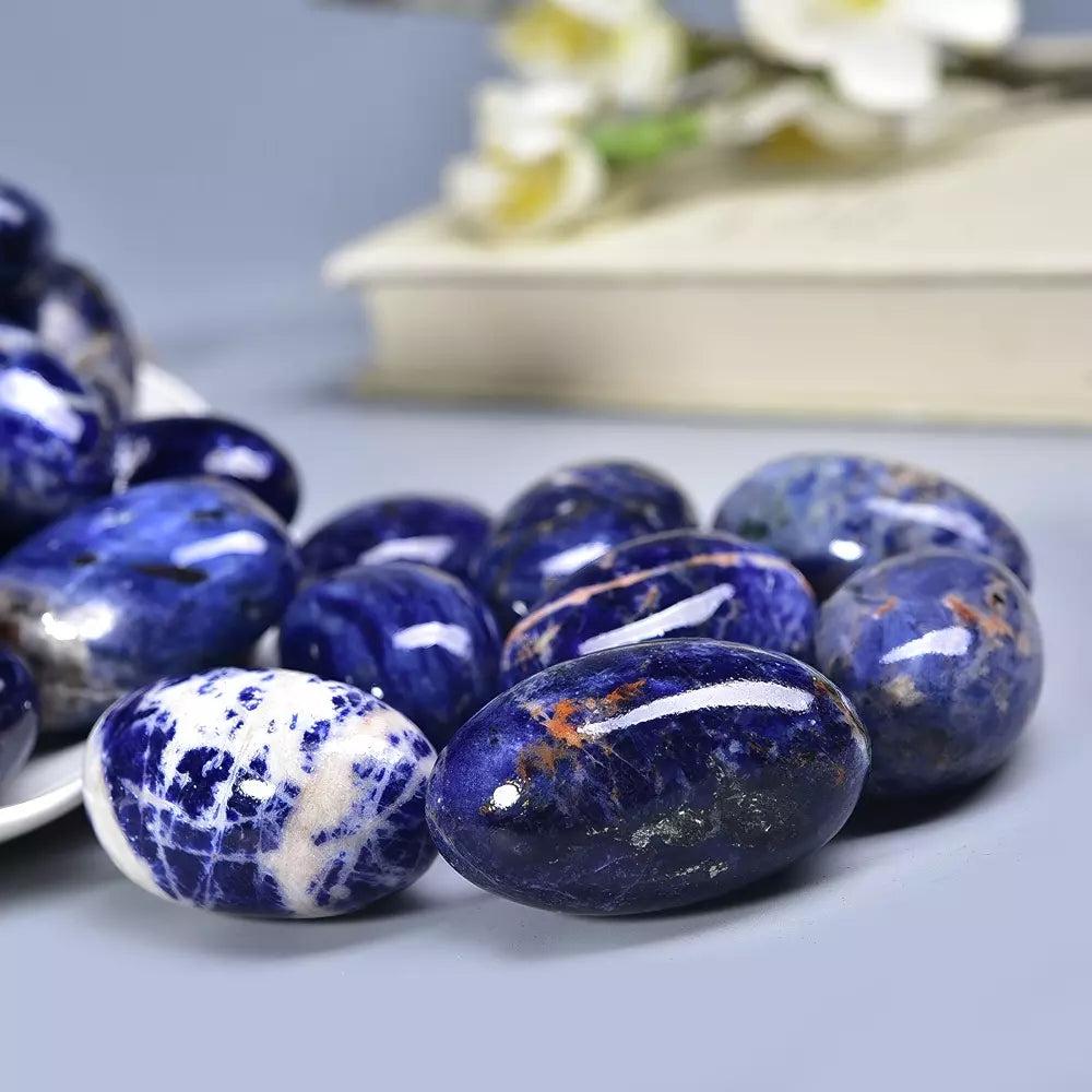 Blue Vein Stone Tumbled